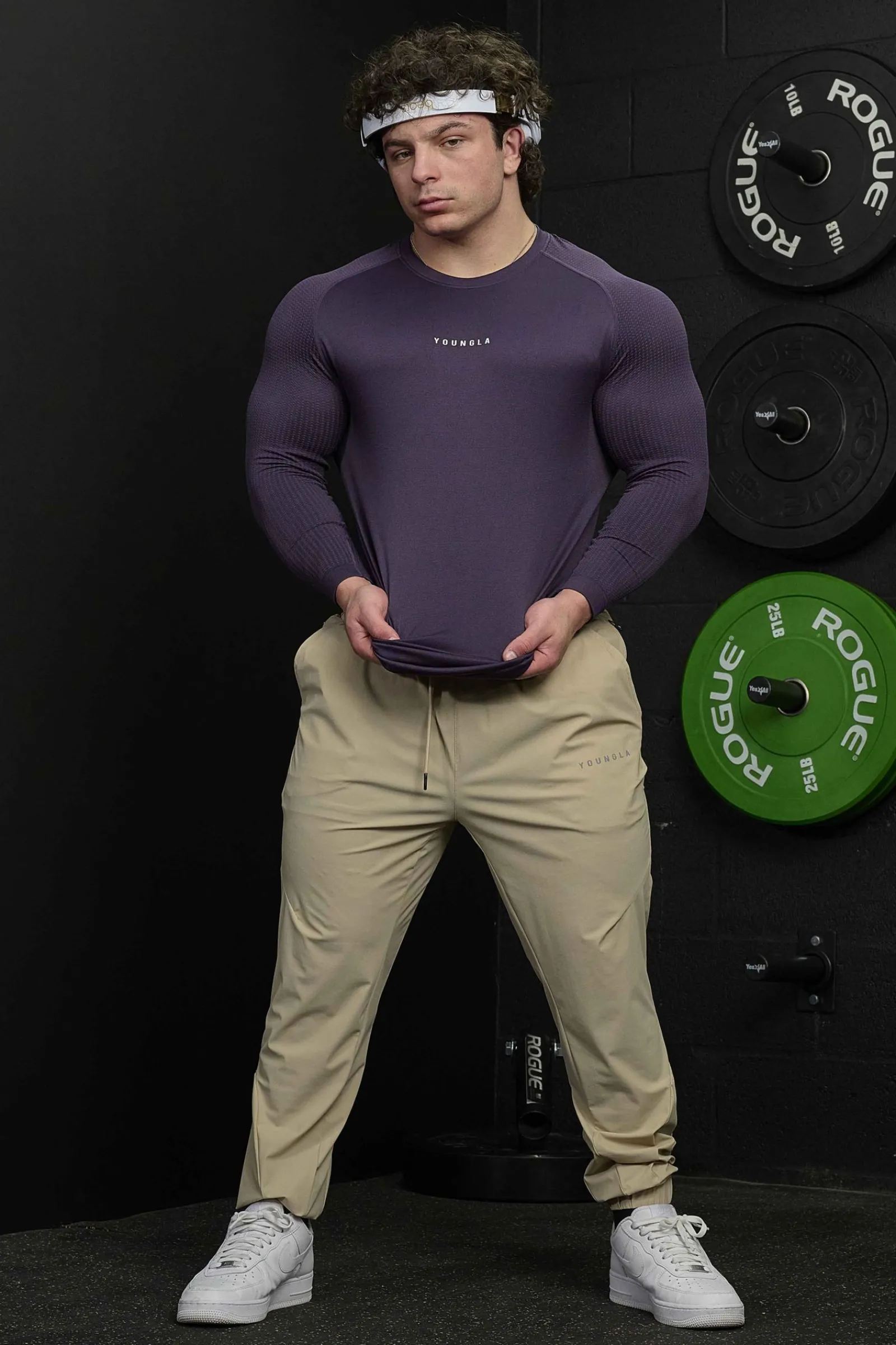 Shirts<Youngla 823 New Gen Compression Longsleeves Beacon Blue|Black|Chocolate Plum|Dark Purple