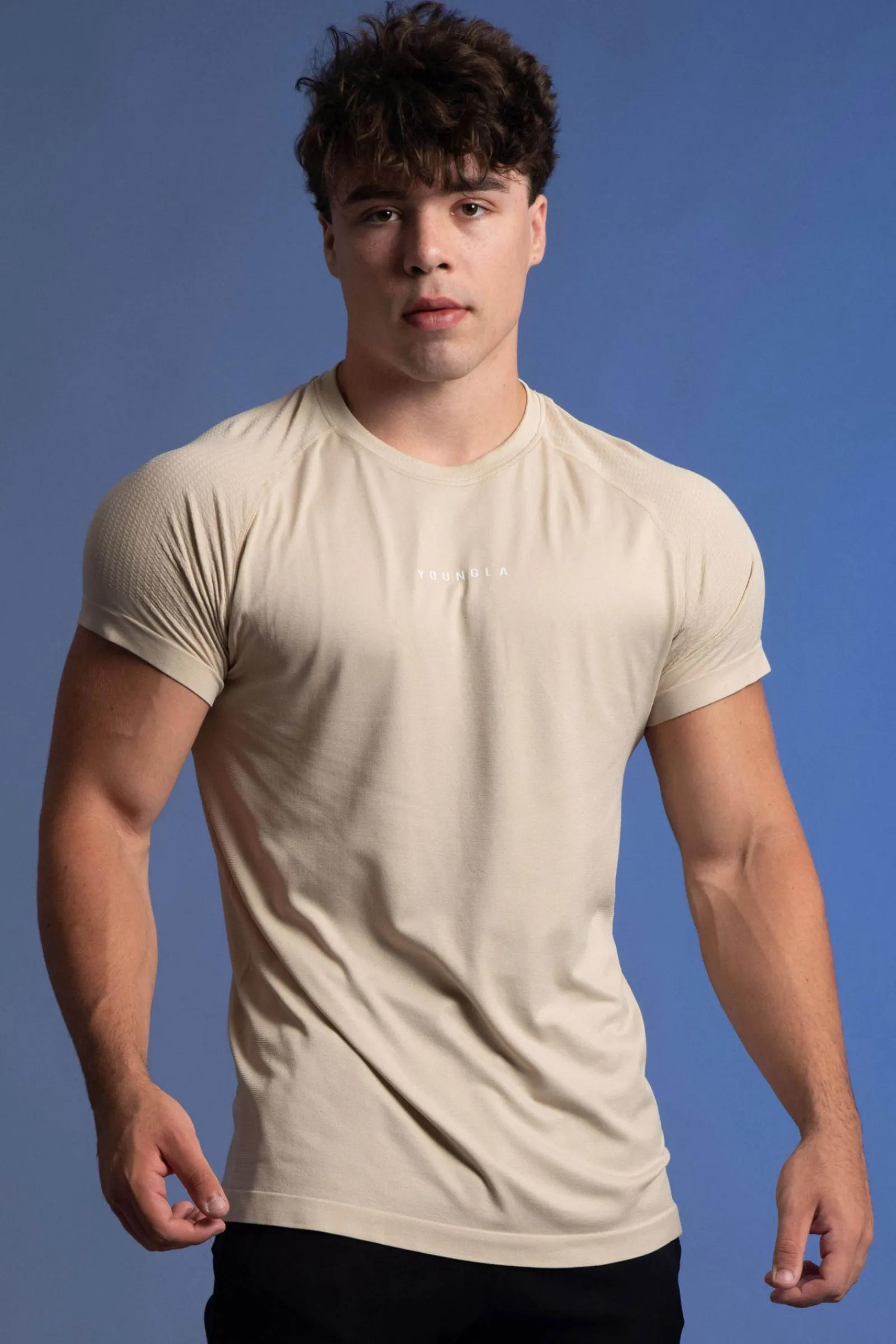Shirts<Youngla 454 New Gen Compression Tee Beige|Black|Marooned|Teal