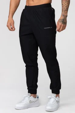 Joggers<Youngla 237 Nylon Training Joggers Black|Dark Chocolate|Flint Stone|Light Grey
