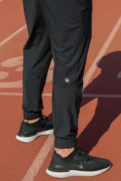 Joggers<Youngla 237 Nylon Training Joggers Black|Dark Chocolate|Flint Stone|Light Grey