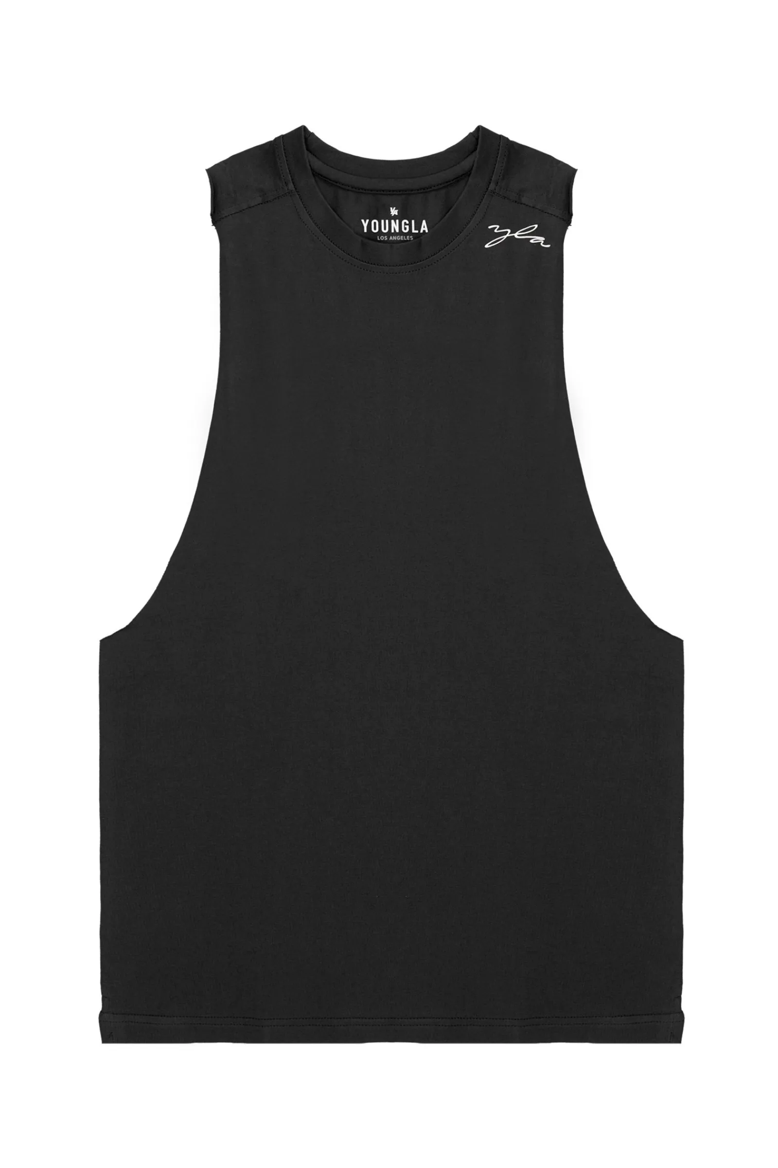 Tanks<Youngla 338 Offset Delt Tanks Black|Brown|Deep Burgundy|Light Grey