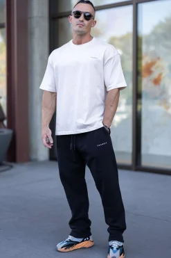 Joggers<Youngla 261 Old School No Cuff Joggers Black Wash|Brown Wash|Cream Wash|Grey Wash