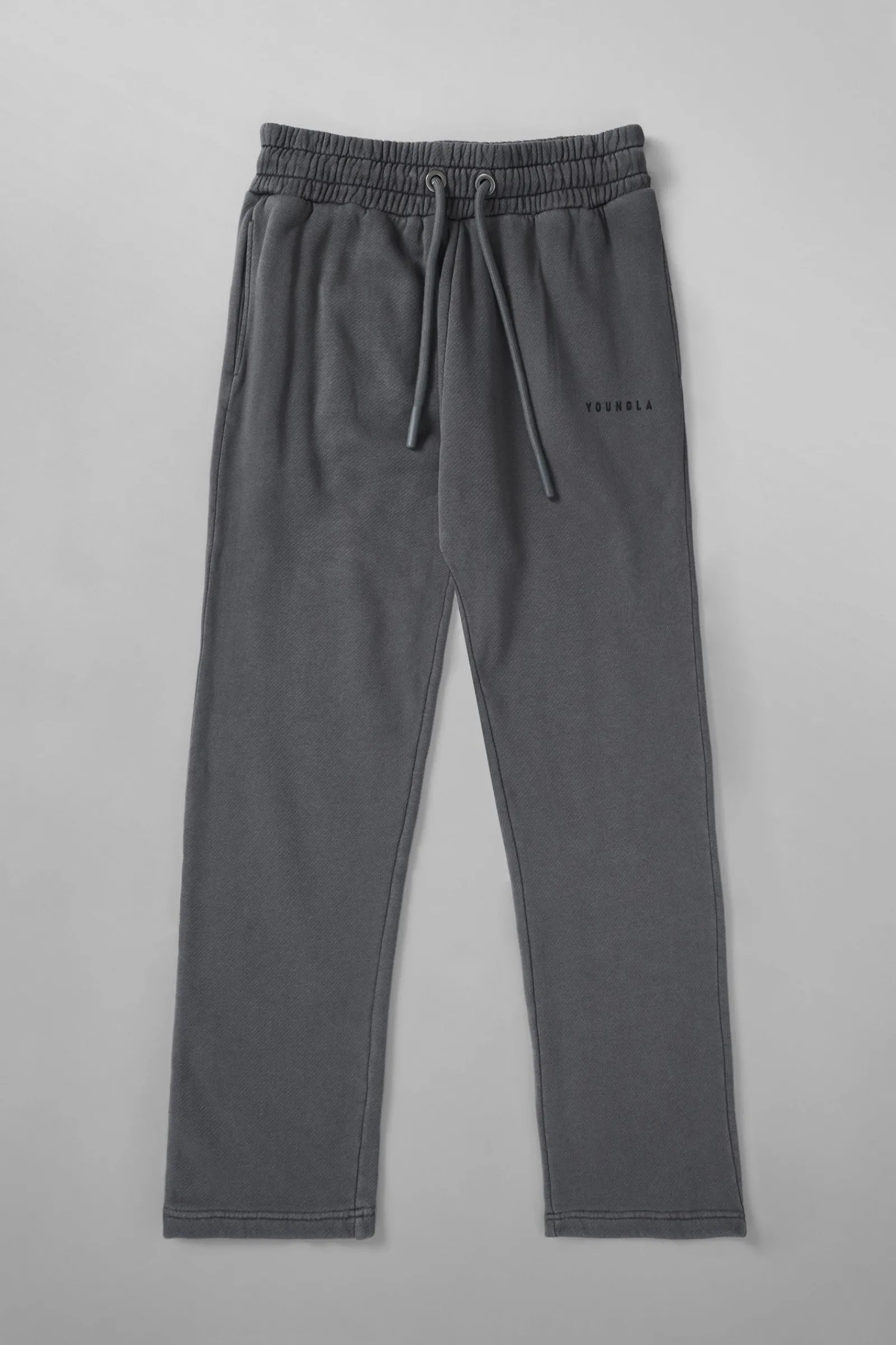 Joggers<Youngla 261 Old School No Cuff Joggers Black Wash|Brown Wash|Cream Wash|Grey Wash