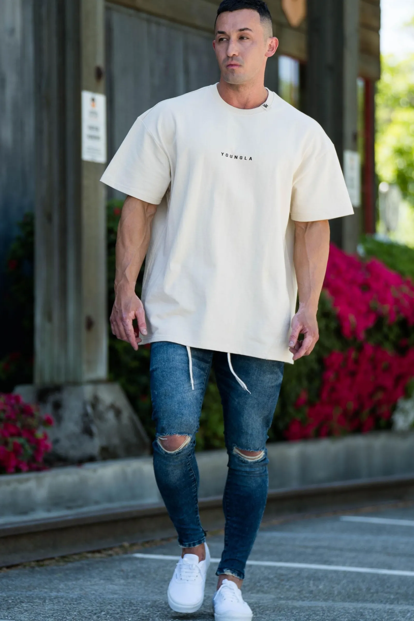 Shirts<Youngla 413 Oversized Bloc Shirts Black|Off White|Charcoal Grey|Navy