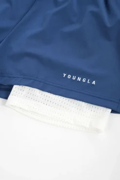 Shorts<Youngla 144 Peak Velocity Compression Shorts Black|Forest Green|Navy|Off-White