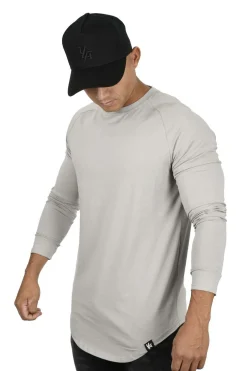 Shirts<Youngla 410 Perfect Raglan Long Sleeve Shirts Black|Charcoal|Sea Green|Salmon