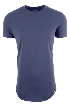 Shirts<Youngla 402 Perfect Tee-Scallop Bottom Black|Grey|Beige|White