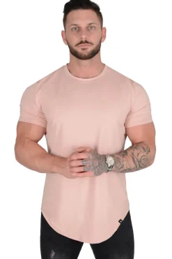 Shirts<Youngla 402 Perfect Tee-Scallop Bottom Black|Grey|Beige|White