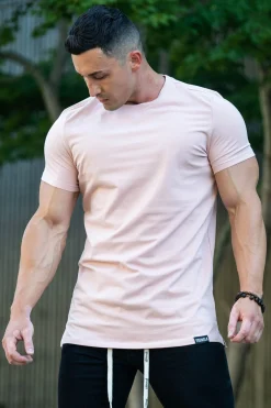Shirts<Youngla 411 Perfect Tee-Straight Bottom Black|Khaki|White|Grey