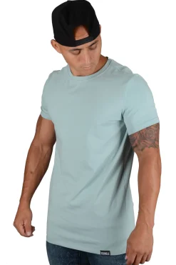 Shirts<Youngla 411 Perfect Tee-Straight Bottom Black|Khaki|White|Grey