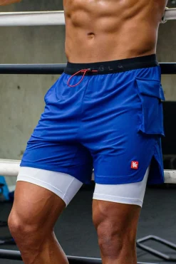 Shorts<Youngla 121 Performance Line Compression Shorts Black|White|Beige|Forest Green