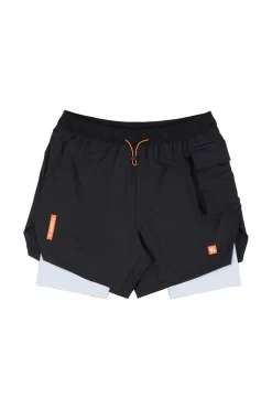Shorts<Youngla 121 Performance Line Compression Shorts Black|White|Beige|Forest Green