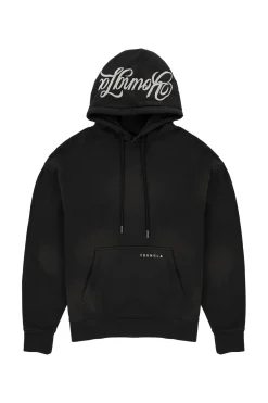 Outerwear<Youngla 549 Phantom Hoodies Black Wash|Brown Wash|Purple Wash|Red Wash