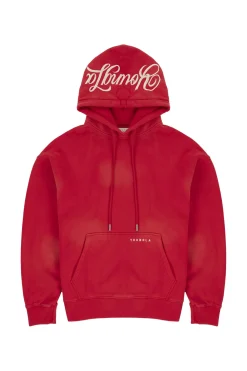 Outerwear<Youngla 549 Phantom Hoodies Black Wash|Brown Wash|Purple Wash|Red Wash