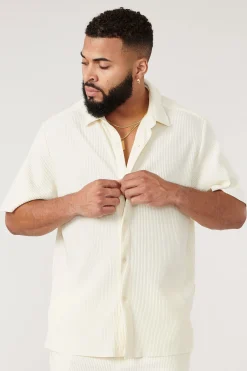 Shirts<Youngla 448 Pleated Festival Shirts Black|Chocolate|Cream|Light Blue