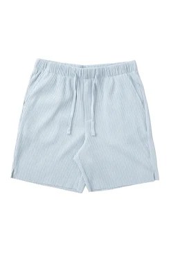 Shorts<Youngla 148 Pleated Festival Shorts Black|Chocolate|Cream|Light Blue