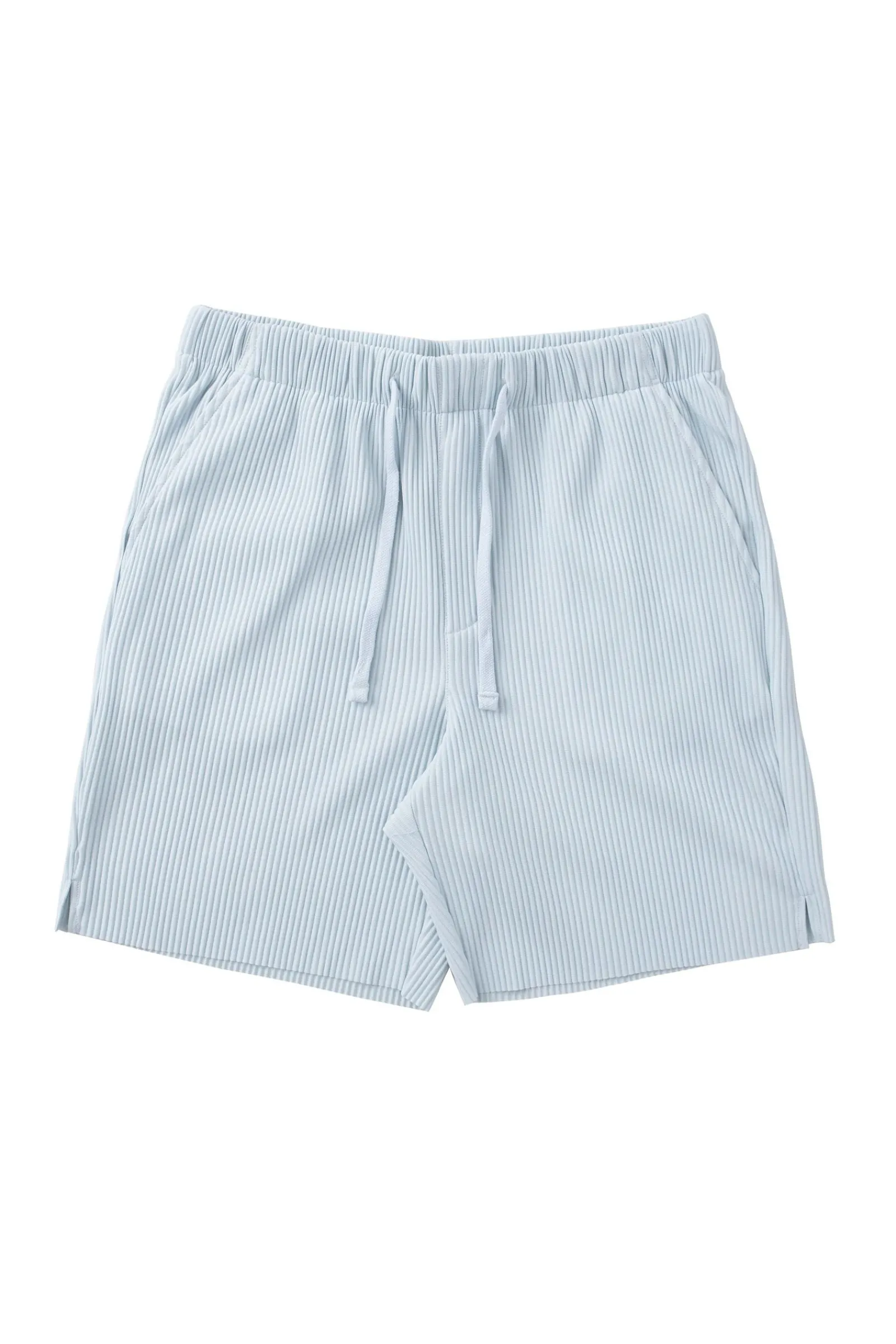 Shorts<Youngla 148 Pleated Festival Shorts Black|Chocolate|Cream|Light Blue