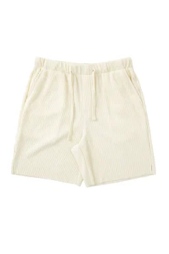Shorts<Youngla 148 Pleated Festival Shorts Black|Chocolate|Cream|Light Blue