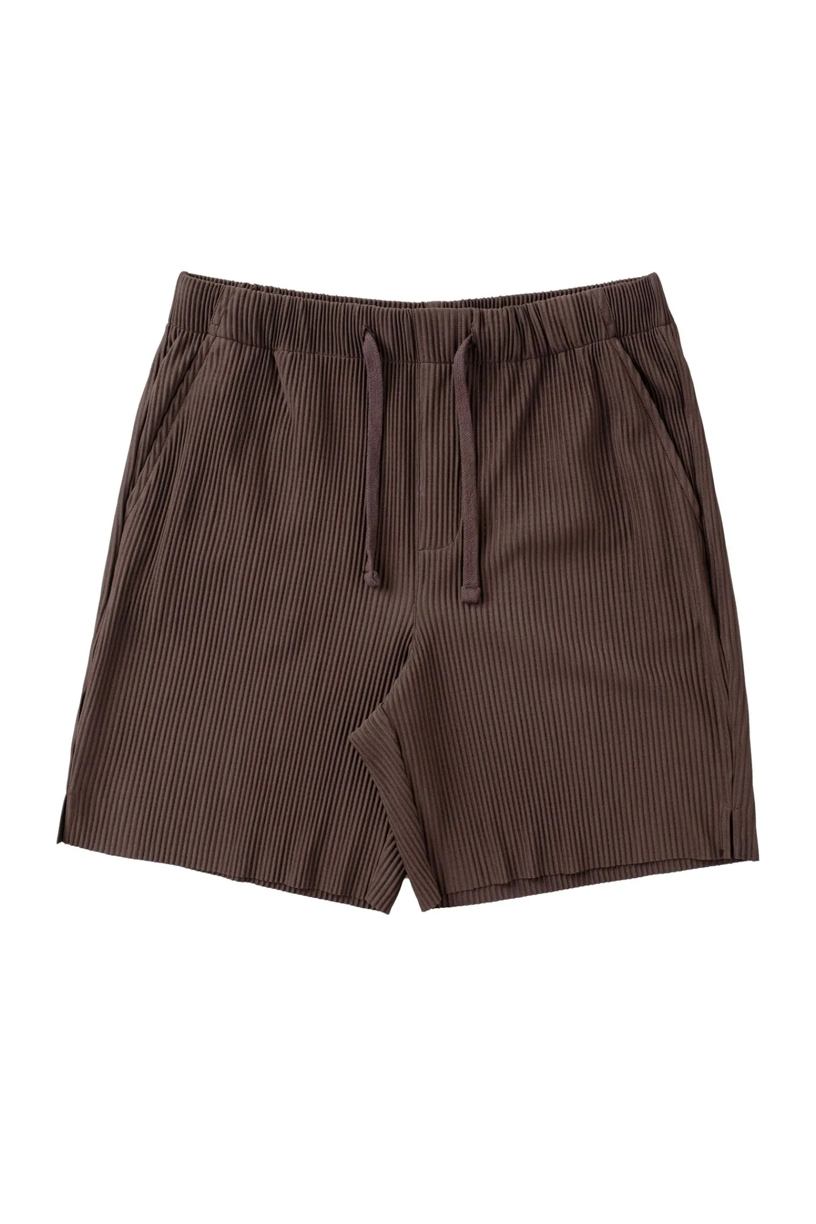 Shorts<Youngla 148 Pleated Festival Shorts Black|Chocolate|Cream|Light Blue