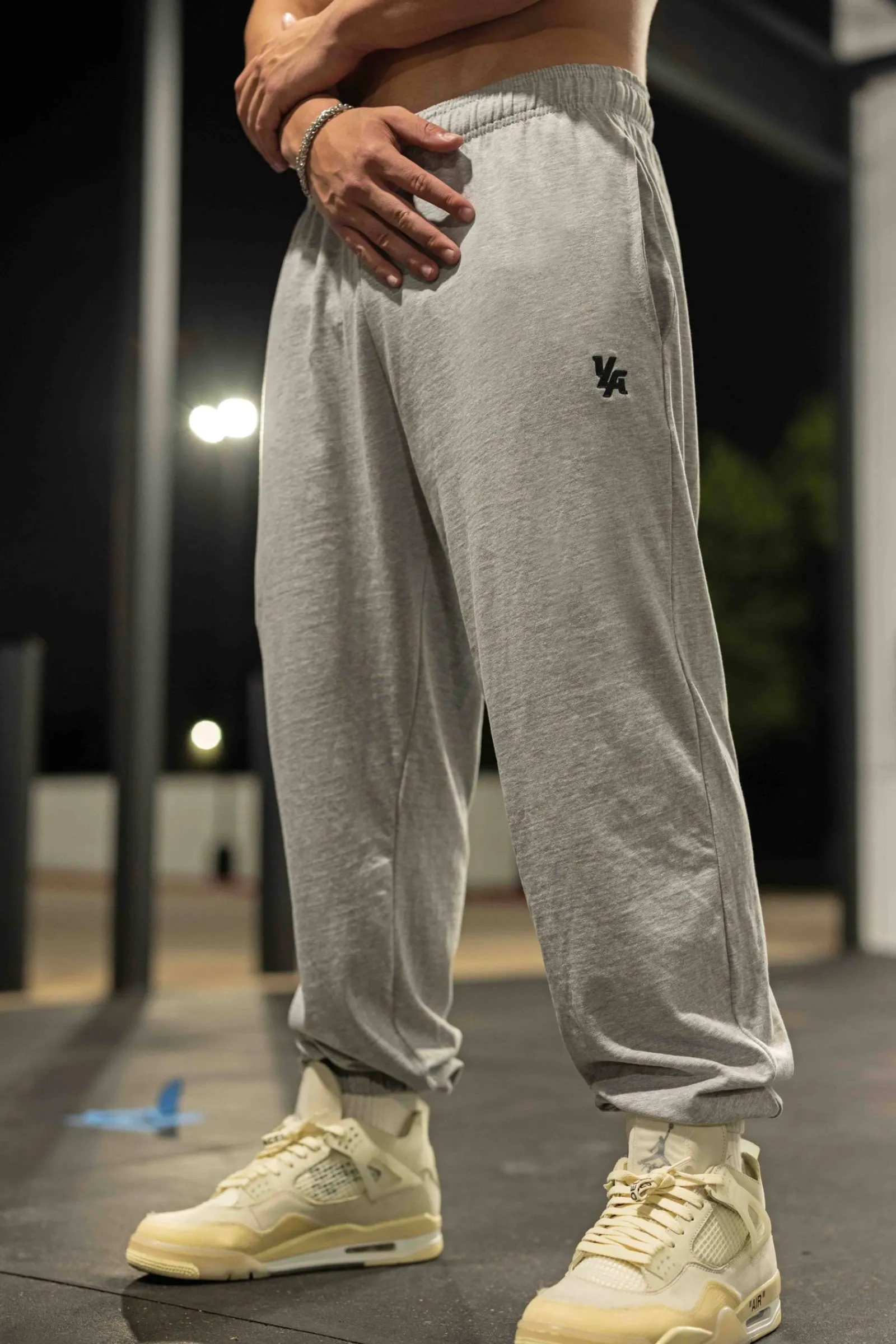 Joggers<Youngla 231 Pump Cover Joggers Black|Forest Green|Heather Grey|Navy