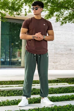 Joggers<Youngla 231 Pump Cover Joggers Black|Forest Green|Heather Grey|Navy