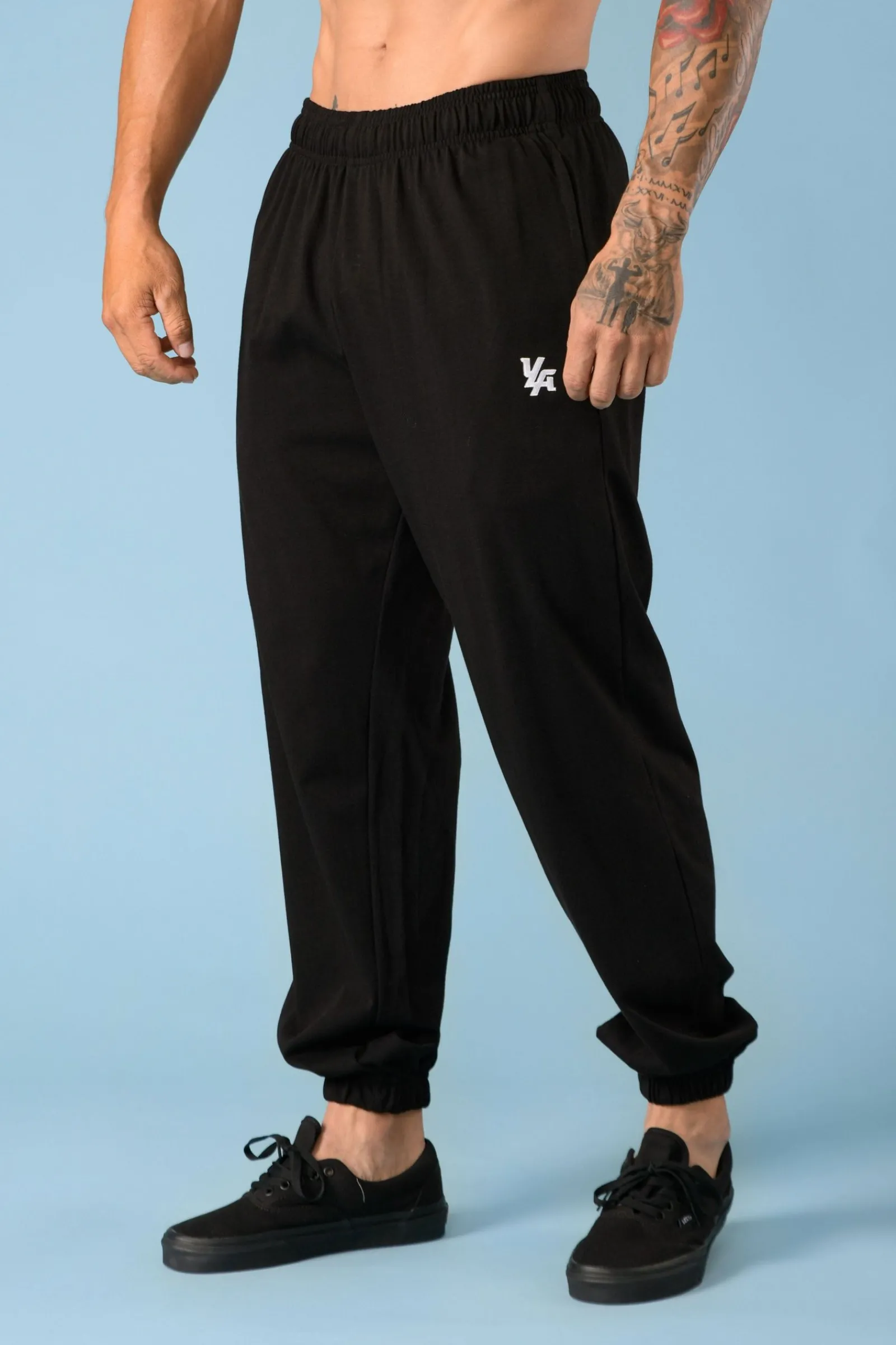 Joggers<Youngla 231 Pump Cover Joggers Black|Forest Green|Heather Grey|Navy