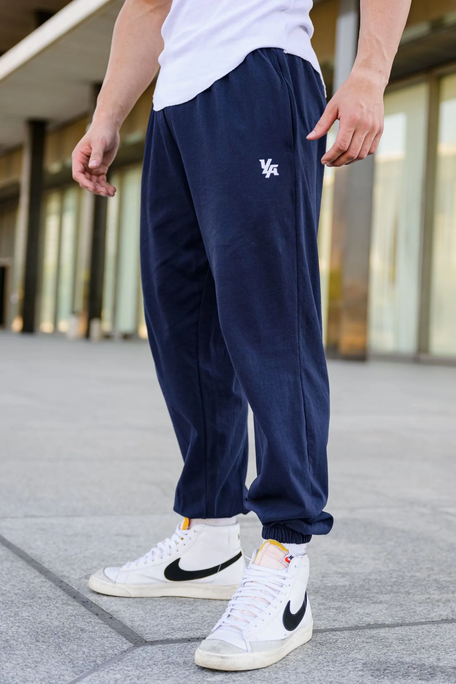 Joggers<Youngla 231 Pump Cover Joggers Black|Forest Green|Heather Grey|Navy