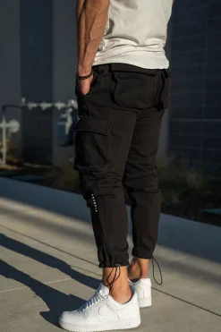 Joggers<Youngla 206 Rambo Combat Joggers Black|Brown Wash|Military Olive Wash|Taupe