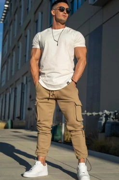 Joggers<Youngla 206 Rambo Combat Joggers Black|Brown Wash|Military Olive Wash|Taupe