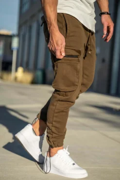 Joggers<Youngla 206 Rambo Combat Joggers Black|Brown Wash|Military Olive Wash|Taupe