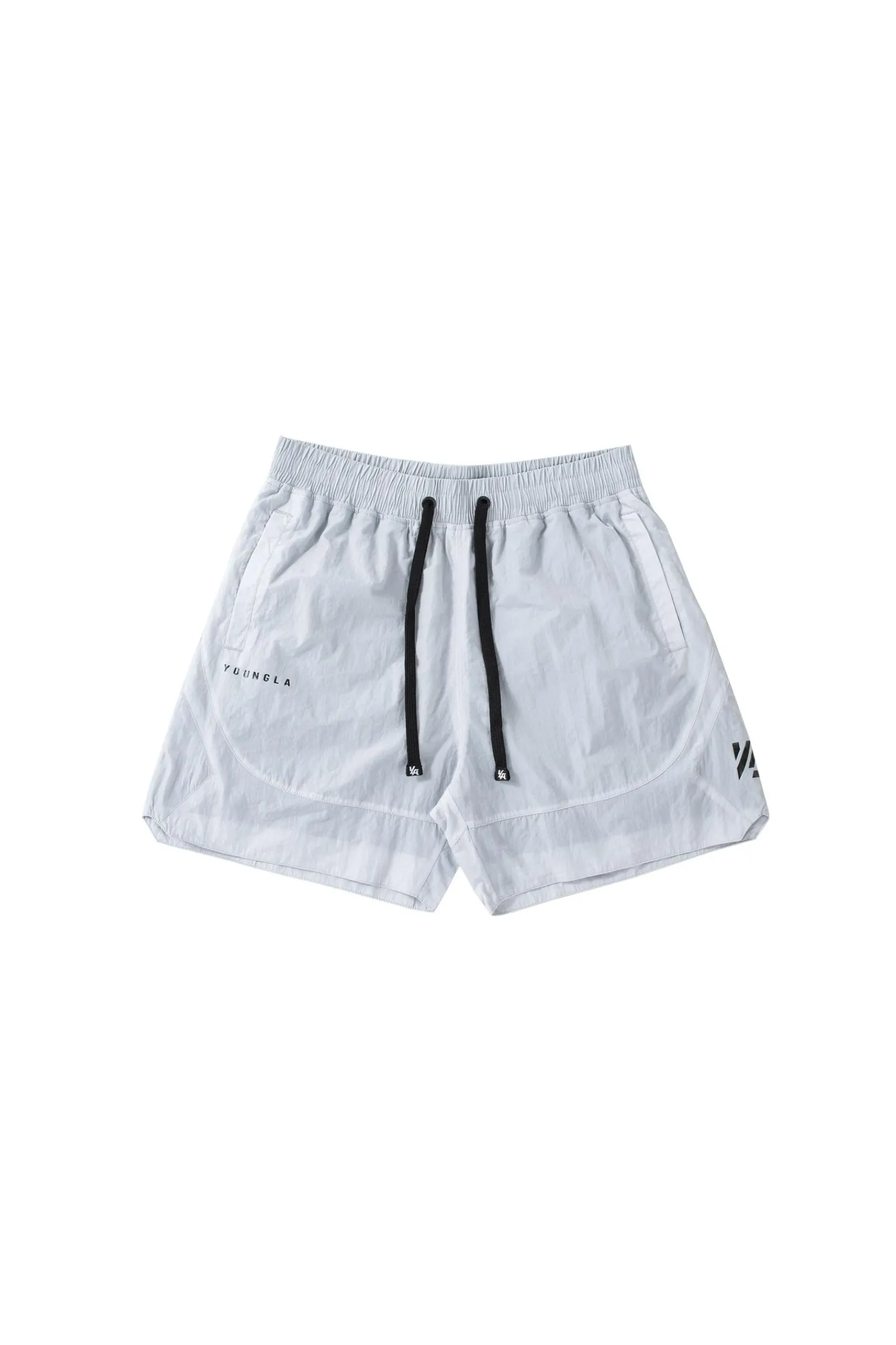 Shorts<Youngla 109 Retro Shorts All Black|All Grey|Black/Sage Green|Blue/Grey