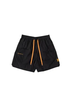 Shorts<Youngla 109 Retro Shorts All Black|All Grey|Black/Sage Green|Blue/Grey