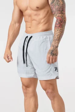 Shorts<Youngla 109 Retro Shorts All Black|All Grey|Black/Sage Green|Blue/Grey