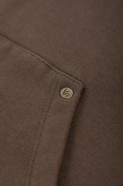 Outerwear<Youngla 546 Rivet Zipup Hoodies Black Wash|Brown Wash|Grey Wash|Off-White