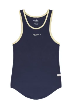 Tanks<Youngla 313 Rocket Rib Tanks Black|Salmon|Sand|Forest Green