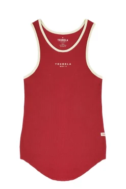 Tanks<Youngla 313 Rocket Rib Tanks Black|Salmon|Sand|Forest Green