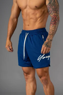 Shorts<Youngla 115 Signature Shorts Black|Brown|Navy|Off-White