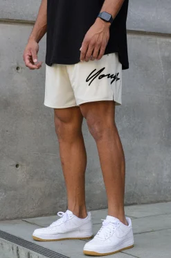 Shorts<Youngla 115 Signature Shorts Black|Brown|Navy|Off-White