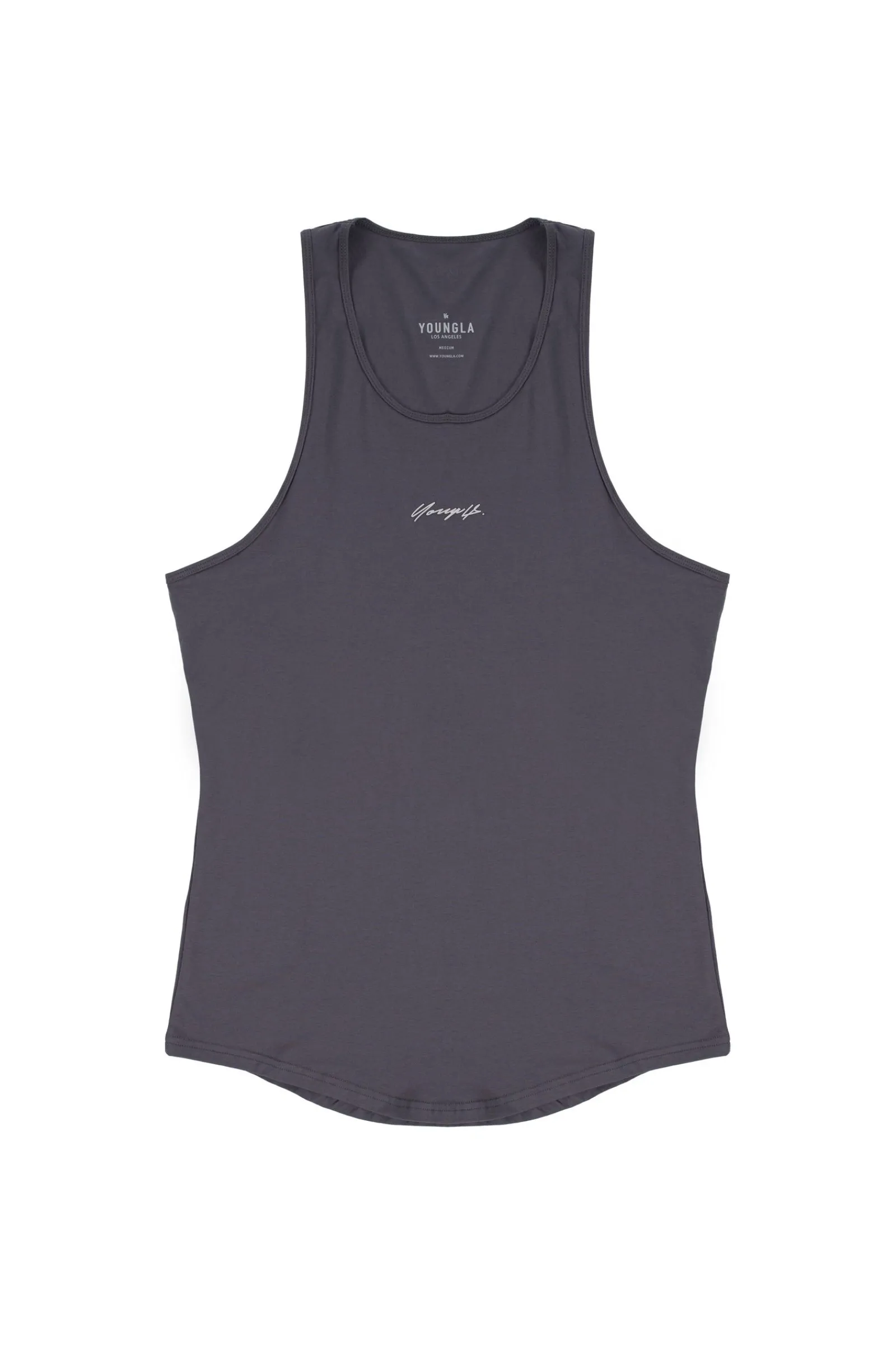 Tanks<Youngla 309 Signature Tanks Black|Forest Green|Heather Grey|Lavender