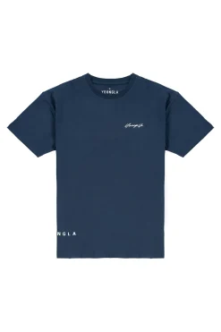 Shirts<Youngla 414 Signature Tees Black Wash|Deep Teal|Grey Blue|White