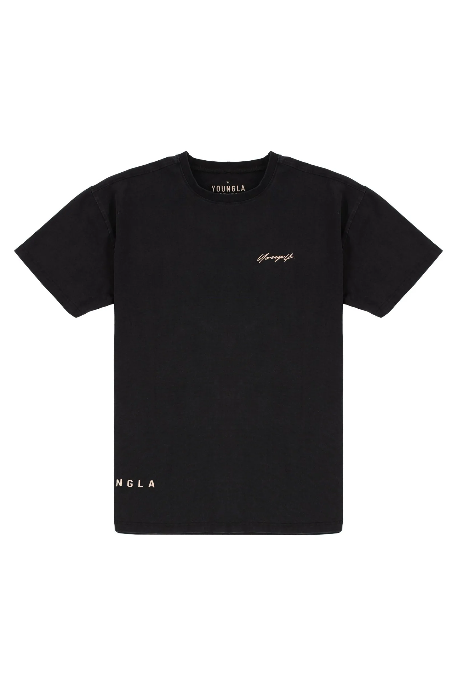 Shirts<Youngla 414 Signature Tees Black Wash|Deep Teal|Grey Blue|White