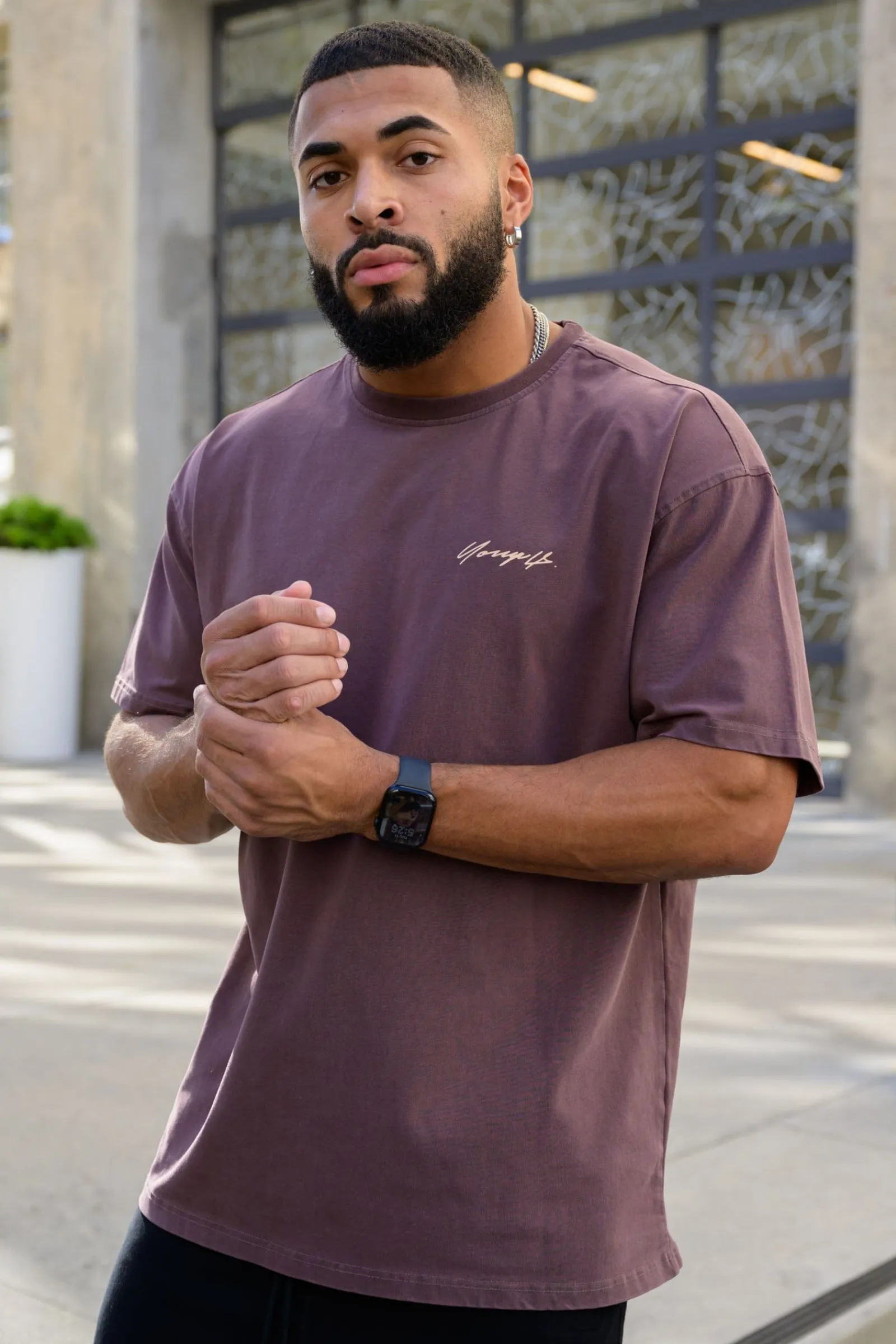 Shirts<Youngla 414 Signature Tees Black Wash|Deep Teal|Grey Blue|White