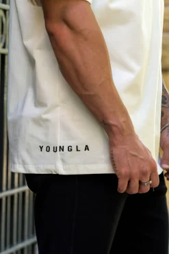 Shirts<Youngla 414 Signature Tees Black Wash|Deep Teal|Grey Blue|White