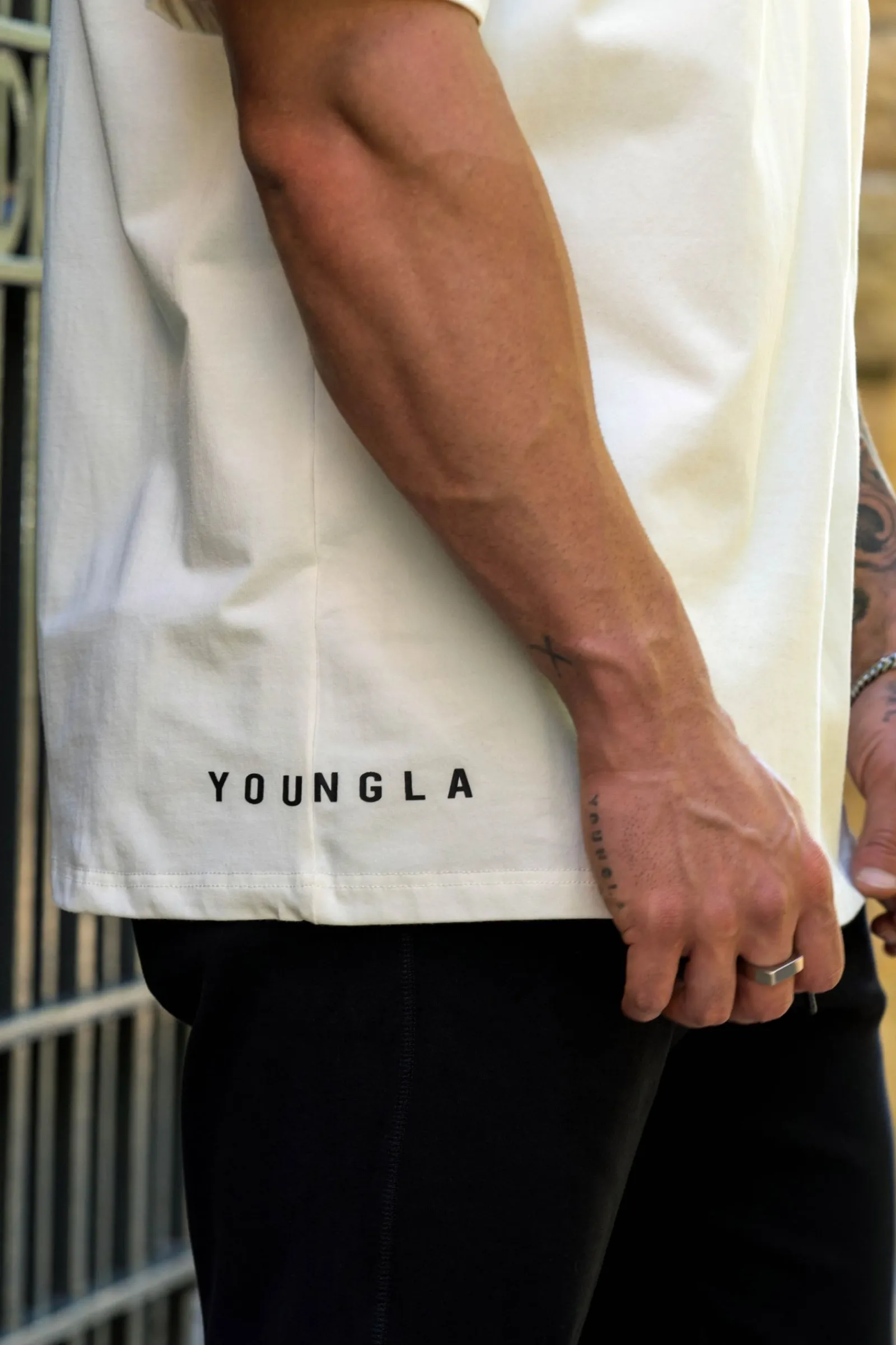 Shirts<Youngla 414 Signature Tees Black Wash|Deep Teal|Grey Blue|White