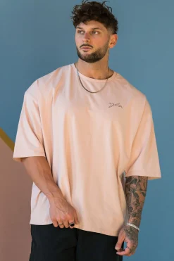 Shirts<Youngla 464 Skyline Super Sized Tees Black Wash|Lavender Wash|Plum Perfect Wash|Sepia Rose Wash