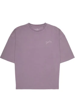 Shirts<Youngla 464 Skyline Super Sized Tees Black Wash|Lavender Wash|Plum Perfect Wash|Sepia Rose Wash