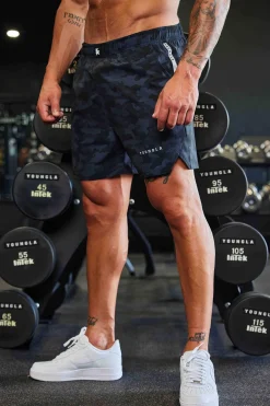 Shorts<Youngla 146 Sprint Shorts Black|Blue Surf|Burgundy|Camo Black