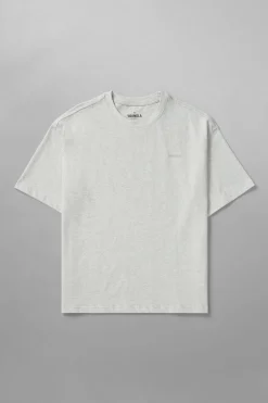Shirts<Youngla 436 Stamped Tees Black|Brown|Oatmeal|Pastel Pink