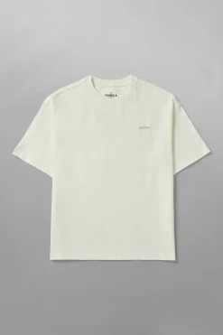 Shirts<Youngla 436 Stamped Tees Black|Brown|Oatmeal|Pastel Pink
