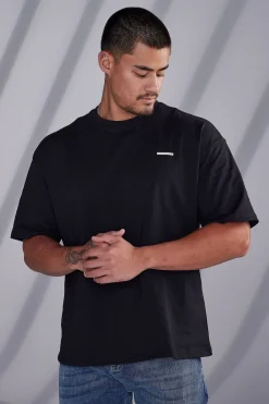 Shirts<Youngla 436 Stamped Tees Black|Brown|Oatmeal|Pastel Pink